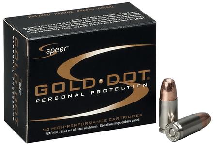 SPEER AMMUNITION 380 Auto 90 gr Hollow Point Gold Dot 20/Box