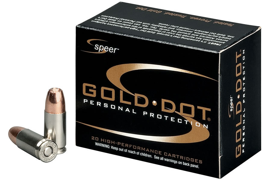 Speer 40 S&W 180 gr GDHP Gold Dot 20/Box