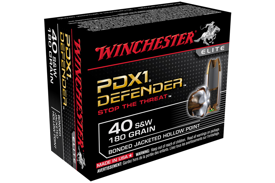 WINCHESTER AMMO 40 SW 180 GR BONDED DEFENDER