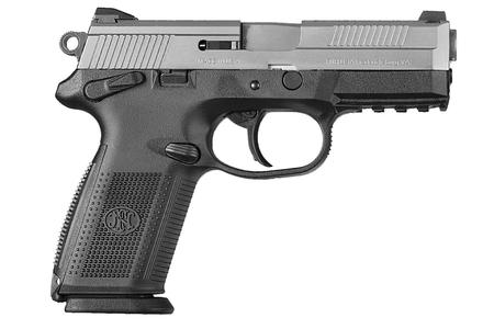 FNH FNX-40 40SW DA/SA Pistol with Stainless Slide and Night Sights
