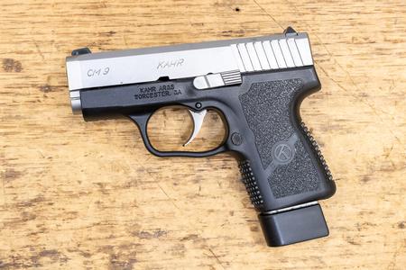 KAHR ARMS CM9 9mm Used Police Trade-in Pistol