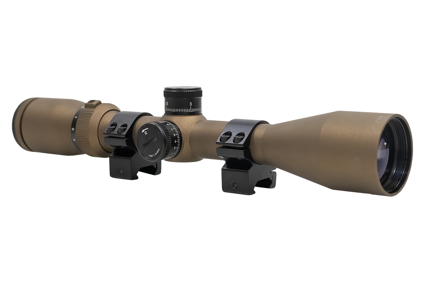 Konus BX 3-9x40mm Burnt Bronze Cerakote Riflescope with Duplex Reticle