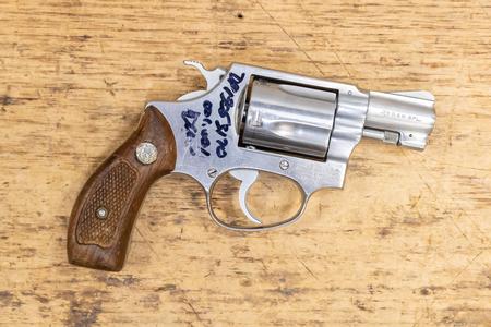 SMITH AND WESSON Model 60 No Dash 38 Special Police Trade-in Revolver