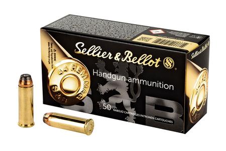 SELLIER AND BELLOT 44 Rem Mag 240gr Semi-Jacketed Hollow Point 50/Box