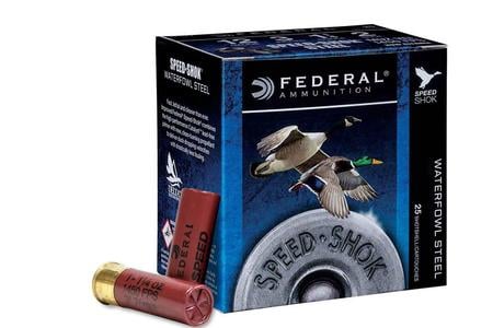 FEDERAL AMMUNITION 12 ga 3 Inch 1-1/4 oz Shotshell Speed Shok 25/Box