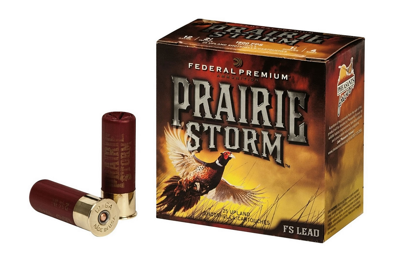 FEDERAL AMMUNITION 12 GA 2-3/4 IN 1-1/4 OZ 5 PRAIRIE STORM