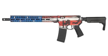 CMMG Resolute 300 MK4 5.56mm Semi-Auto Rifle with Battle Worn US Flag Cerakote Finish