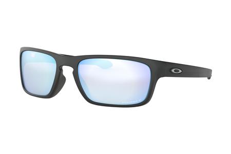 SILVER STEALTH WITH MATTE BLACK FRAME AND PRIZM DEEP WATER POLARIZED LENSES