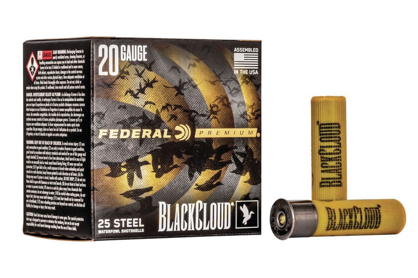 FEDERAL AMMUNITION 20 GA 3 IN 1 OZ 3 BLACK CLOUD