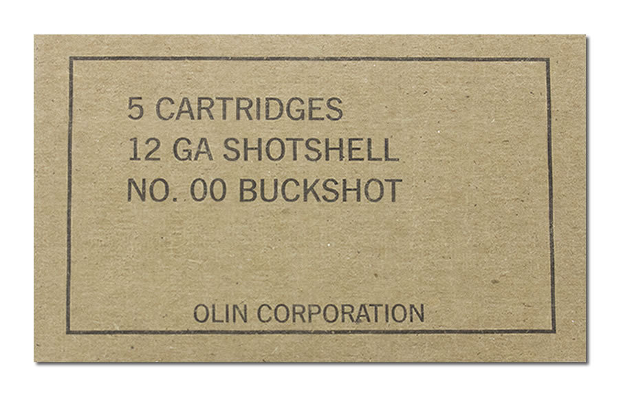 WINCHESTER AMMO 12 GA 2-3/4 IN 9 PELLETS MILITARY GRADE BUCKSHOT