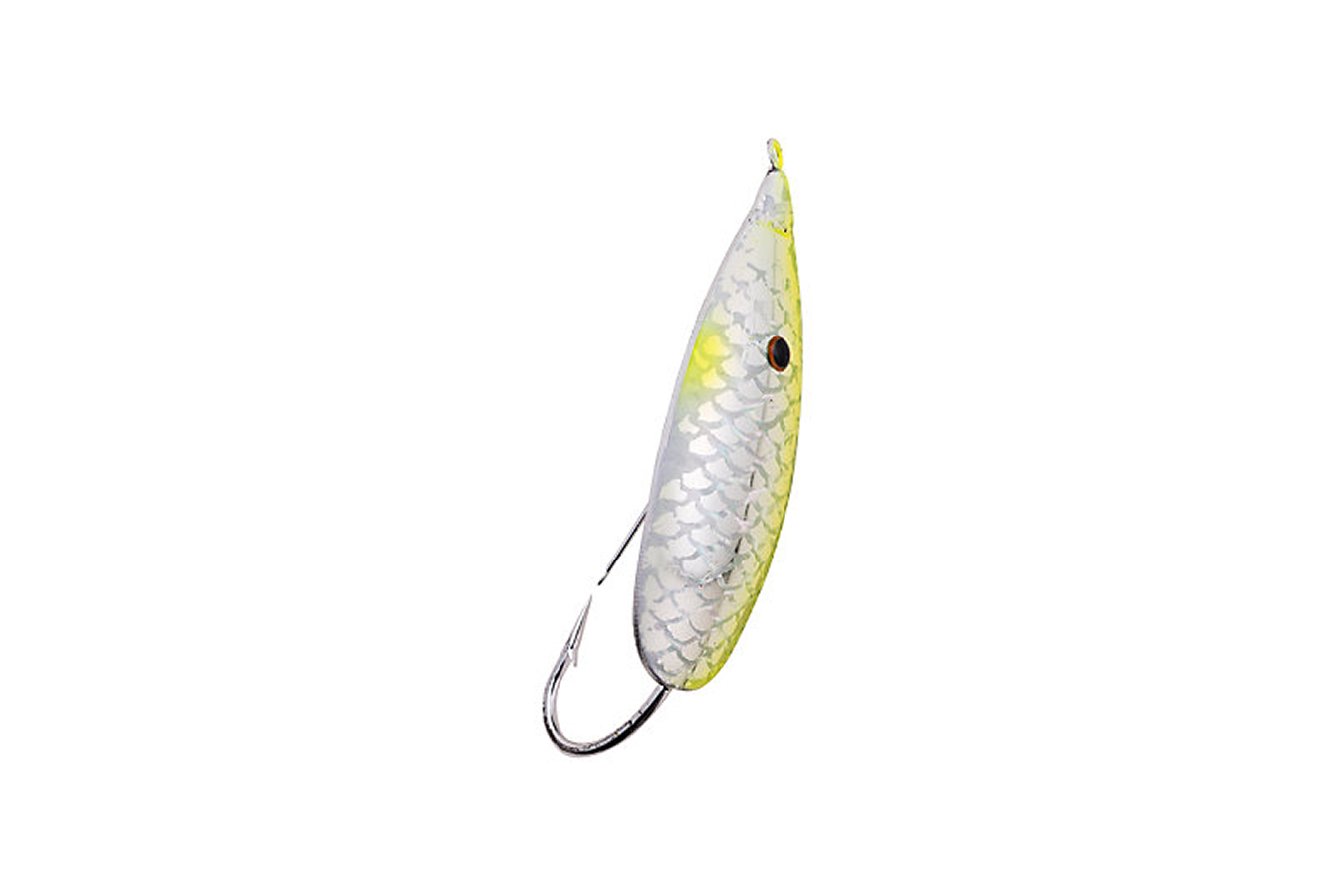Johnson Silver Minnow 1/4oz Chartreuse Flash Vance Outdoors