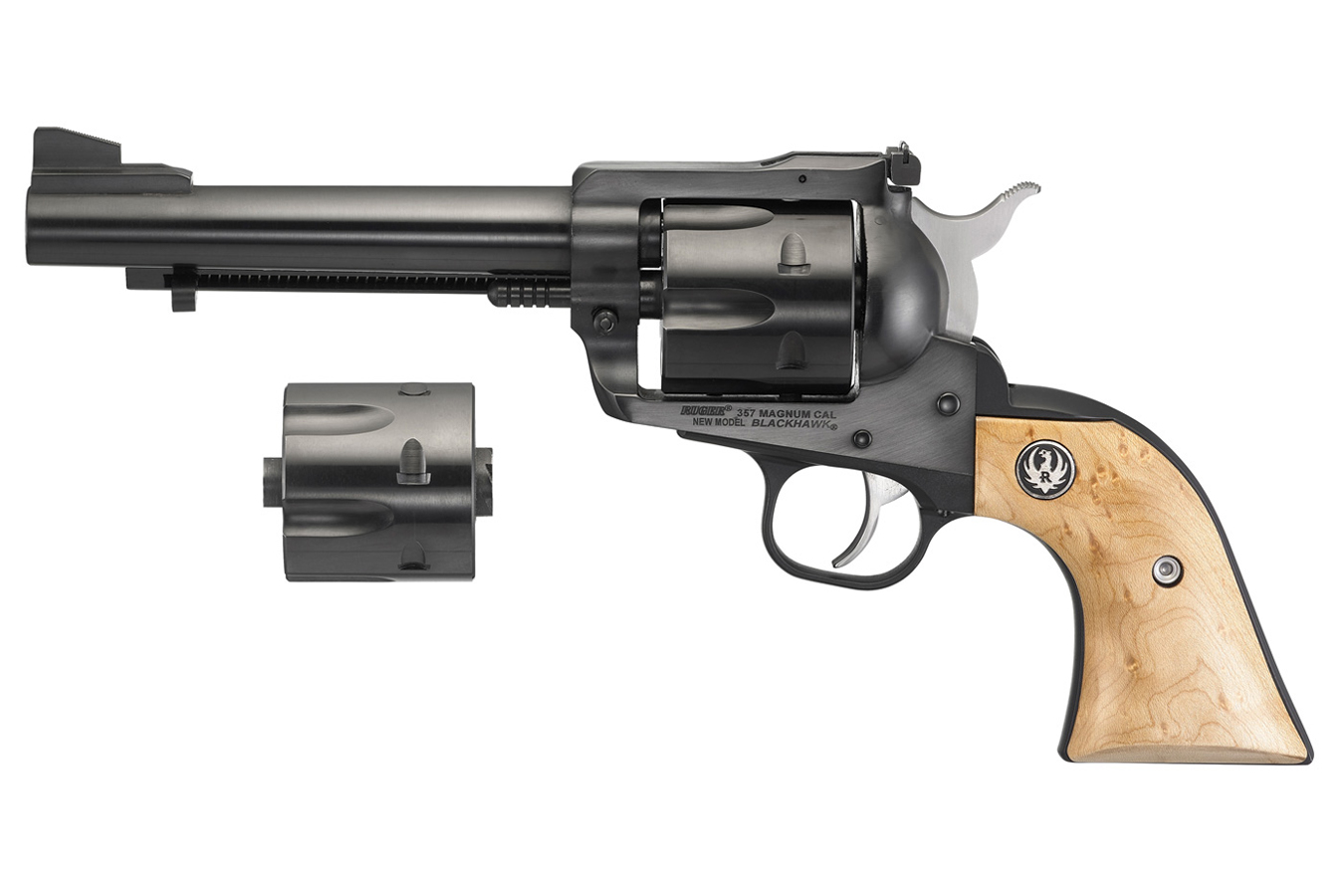 Ruger New Model Blackhawk Convertible 357 Mag 9mm Revolver Talo