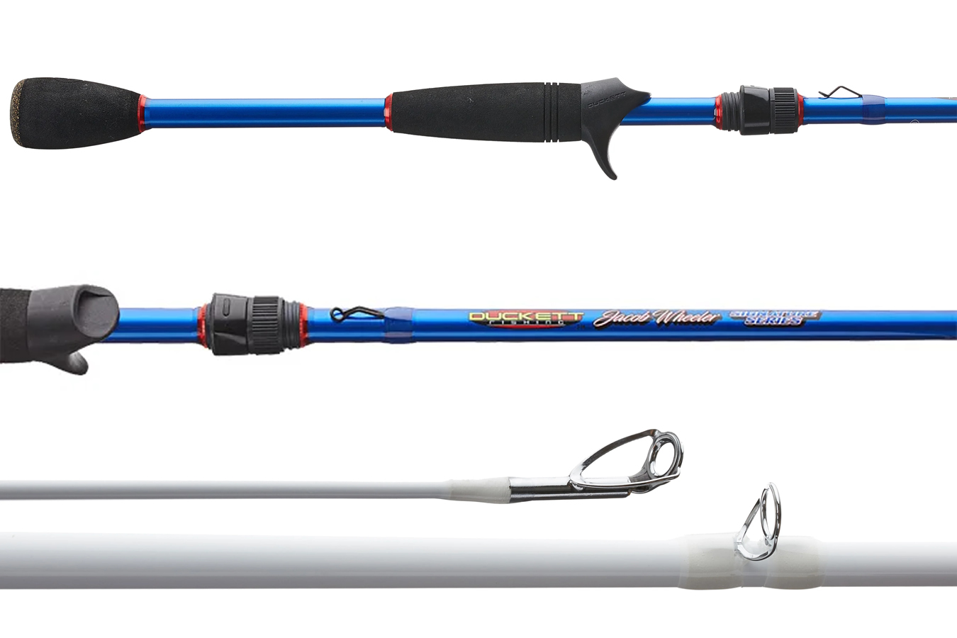 Duckett Fishing Jacob Wheeler Casting Rods Heavy White 7ft 3in DFJW73H-C -  Yahoo Shopping