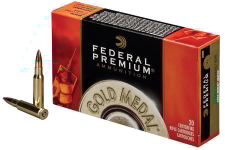 FEDERAL AMMUNITION 223 Rem 69 gr Sierra MatchKing BTHP Gold Medal 20/Box