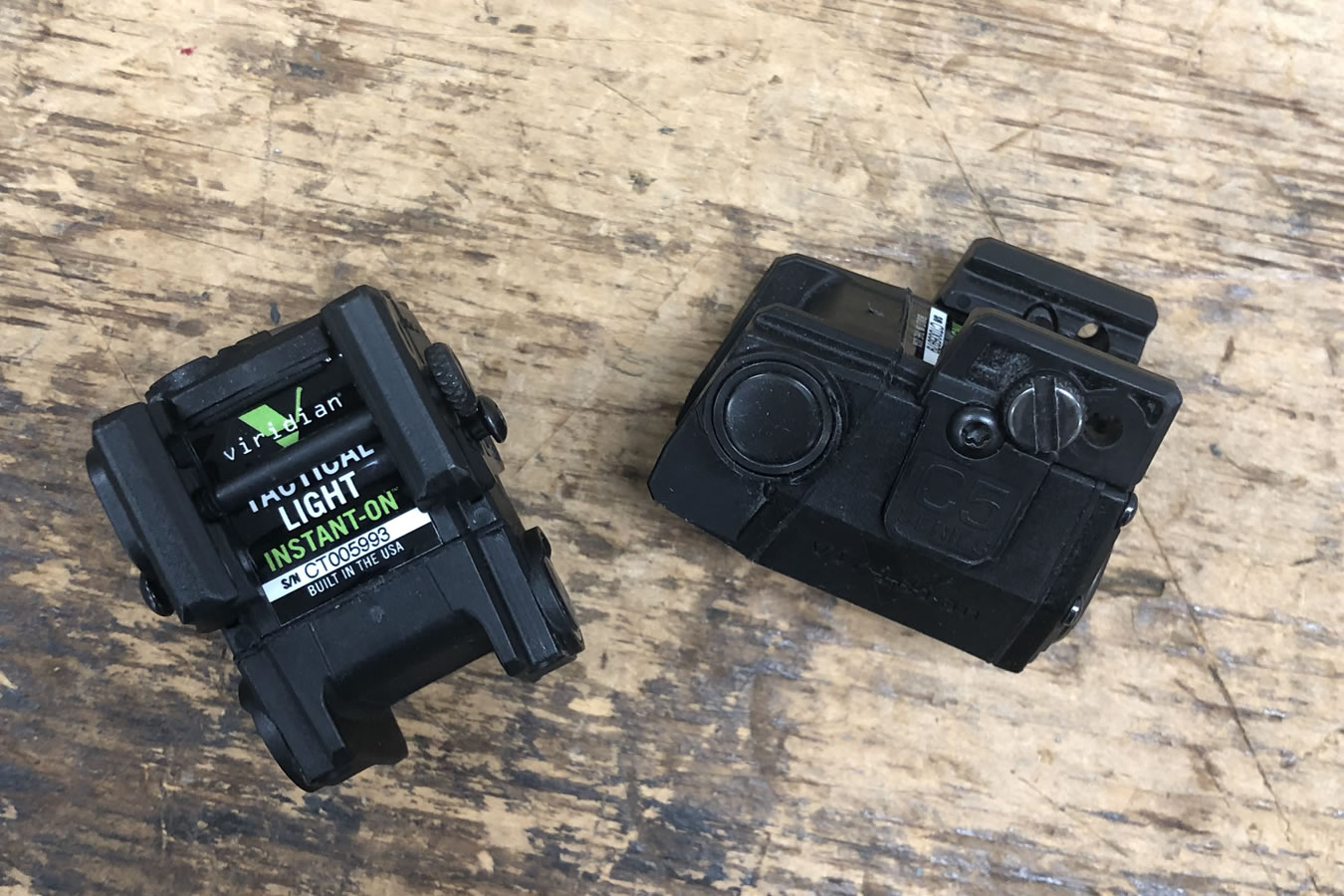 VIRIDIAN USED CTL TACTICAL LIGHT WITH STROBE