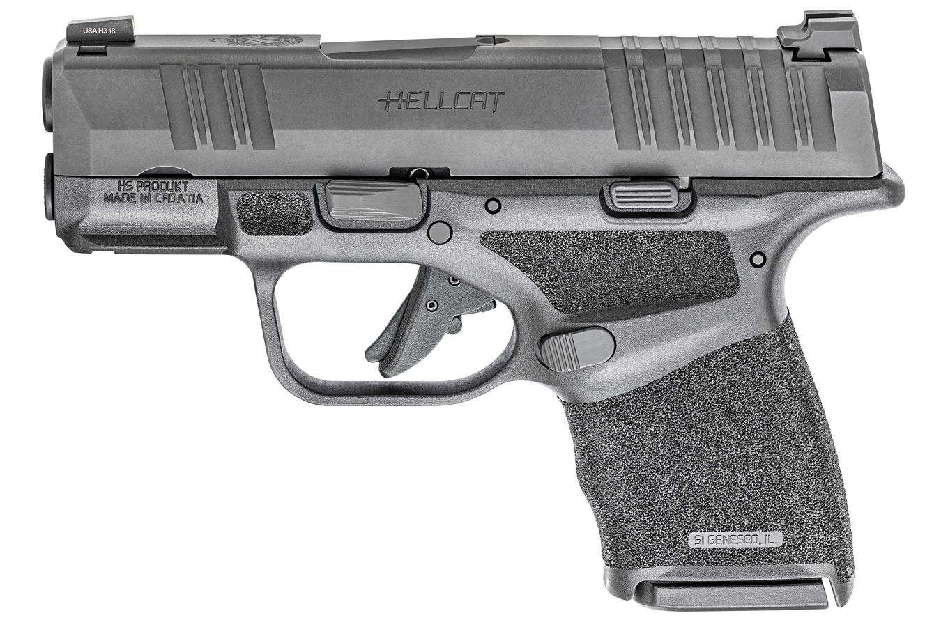 SPRINGFIELD HELLCAT 9MM BLACK MICRO COMPACT PISTOL (LE)