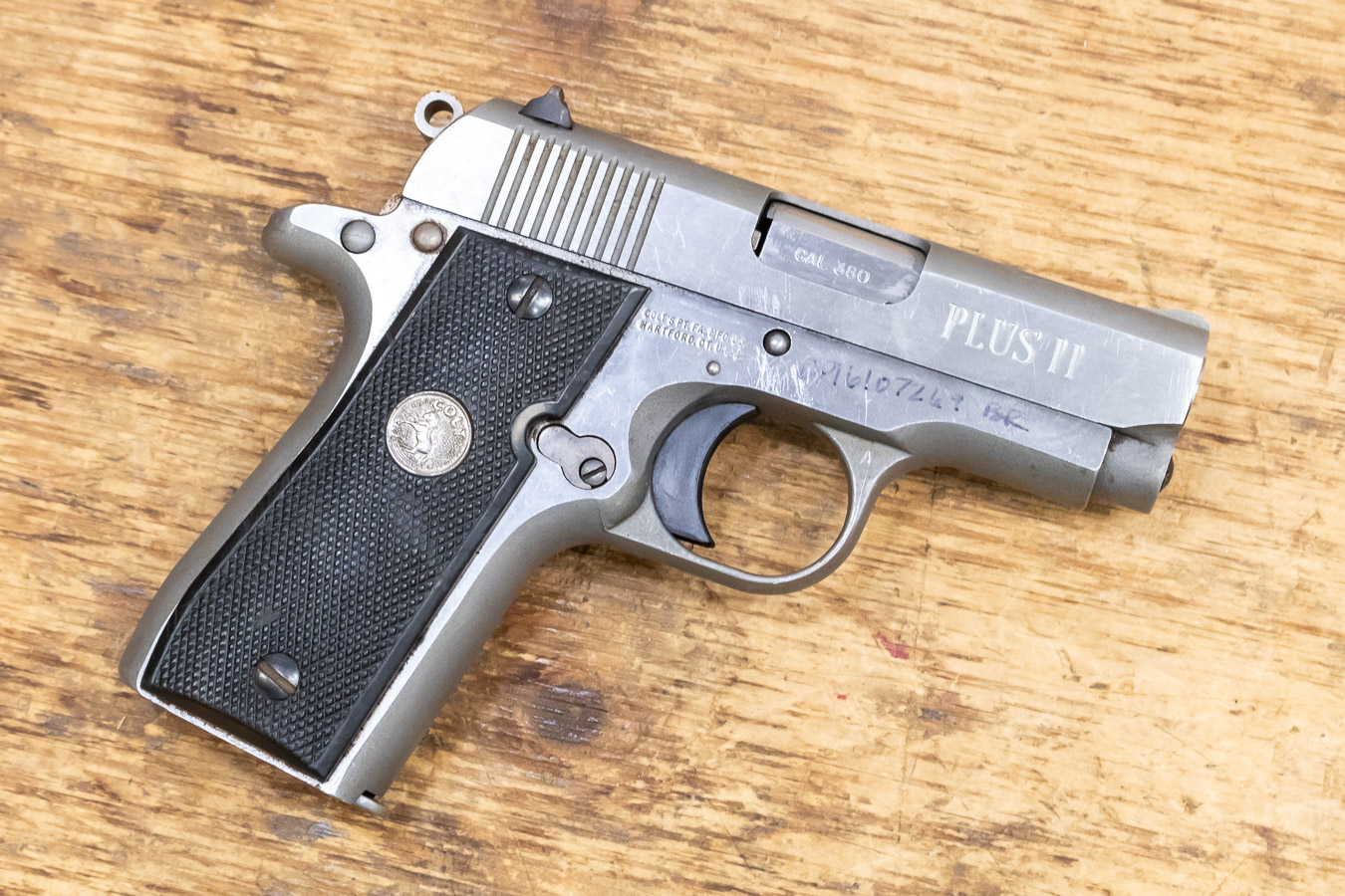 Colt Mustang Plus II Series 80 380 ACP Police Trade-in Pistol