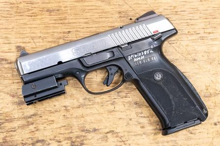 RUGER SR40 40 SW Police Trade-in Pistol