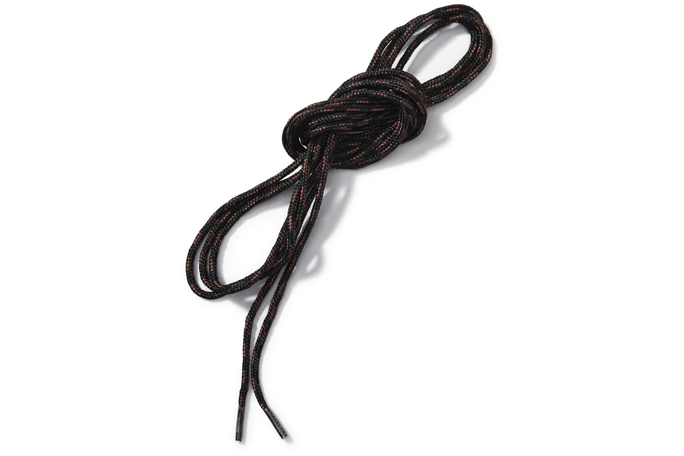 Lacrosse 76 Inch Black Brown Tick Laces | Vance Outdoors