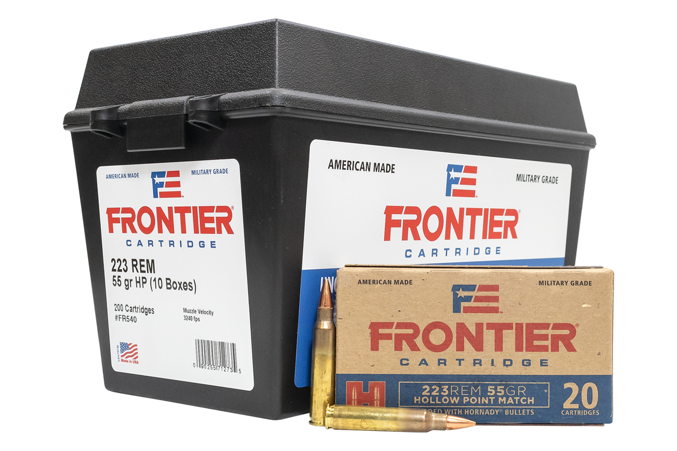 HORNADY 223 REM 55 GR HP FRONTIER 