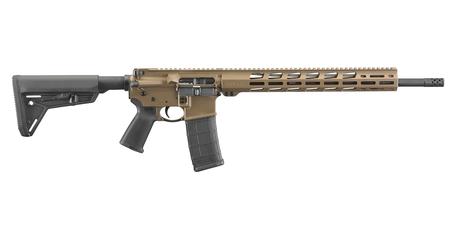 RUGER AR-556 MPR 5.56mm Semi-Automatic Rifle with Davidsons Dark Earth Finish