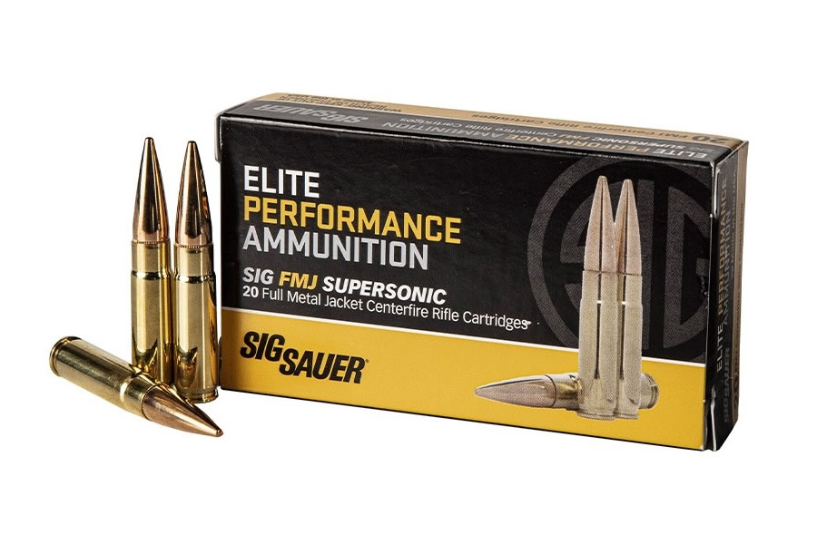 SIG SAUER 300 BLACKOUT 125 GR ELITE BALL FMJ