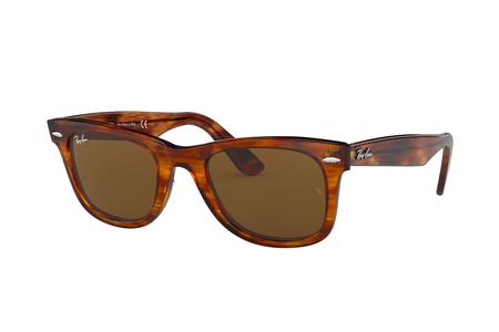 RAY BAN Wayfarer Light with Tortoise Frame and Crystal Brown Lenses