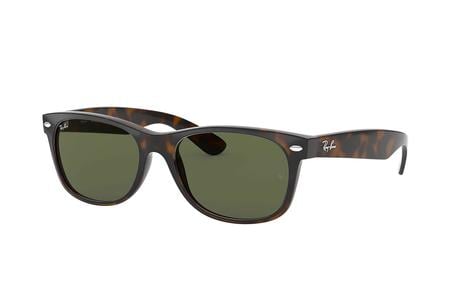 NEW WAYFARER TORTOISE W/CRYSTAL GREEN