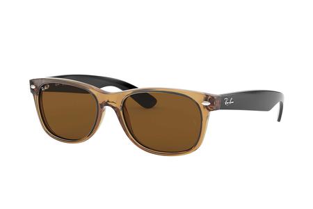 NEW WAYFARER BICOLOR WITH GLOSS HONEY FRAME AND BROWN CLASSIC B-15 LENSES