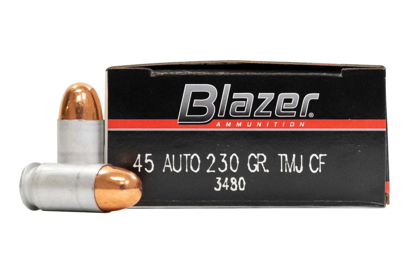 CCI 45 ACP 230 gr TMJ Clean Fire Blazer Police Trade Ammo 50/Box