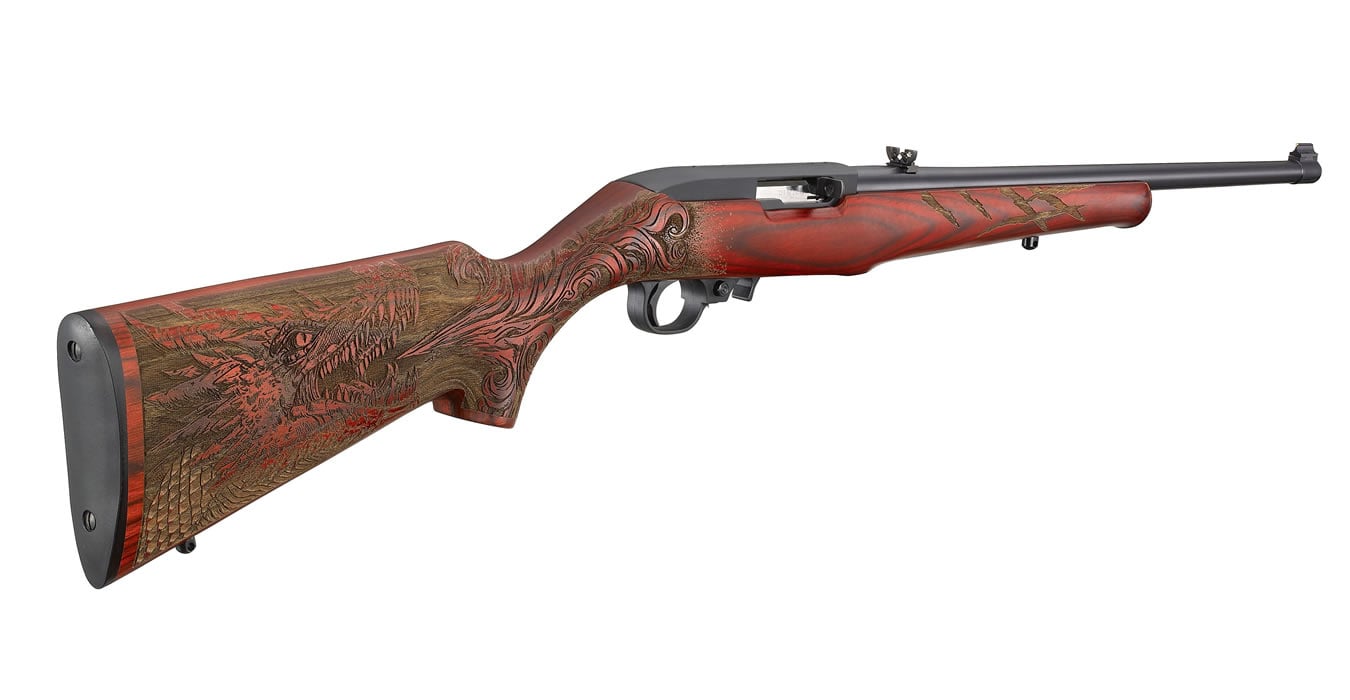 RUGER 10/22 22LR RED DRAGON LAMINATE