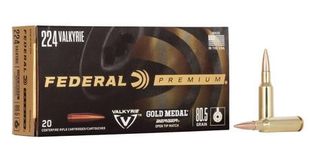 FEDERAL Valkyrie Gold Medal Berger Hybrid Ammo