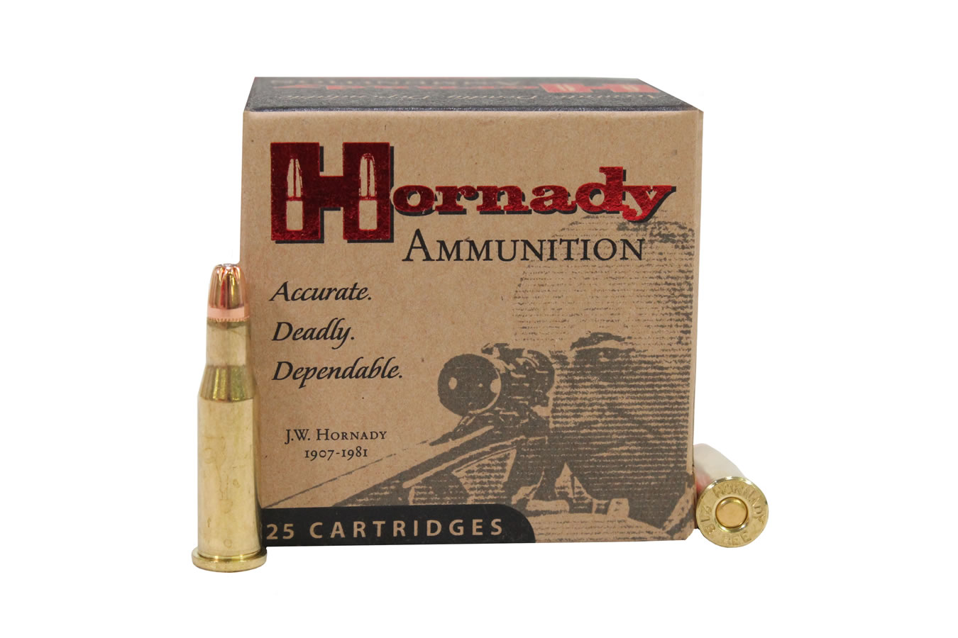 HORNADY 218 BEE 45 GR HP CUSTOM  