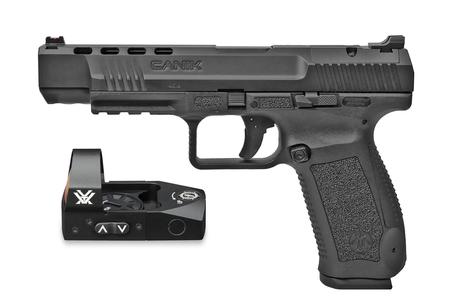 CANIK TP9SFx 9mm Full-Size Black Pistol with Vortex Venom Red Dot