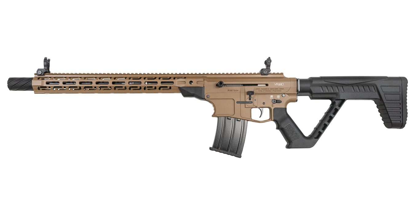 ROCK ISLAND ARMORY VR80-A 12 GAUGE SEMI-AUTO SHOTGUN WITH FDE FINISH