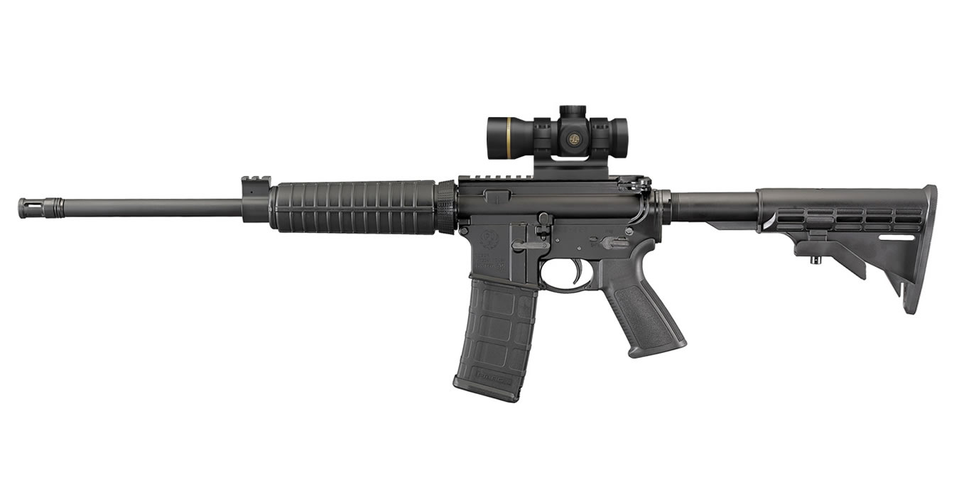 RUGER AR-556 5.56MM WITH LEUPOLD RDS