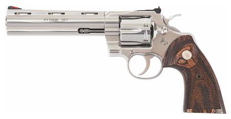 COLT New Model Python .357 Magnum Double-Action Revolver with 6-inch Barrel