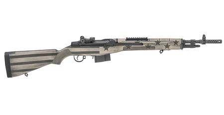 M1A SCOUT SQUAD 308 SAND/OD GREEN FLAG STOCK