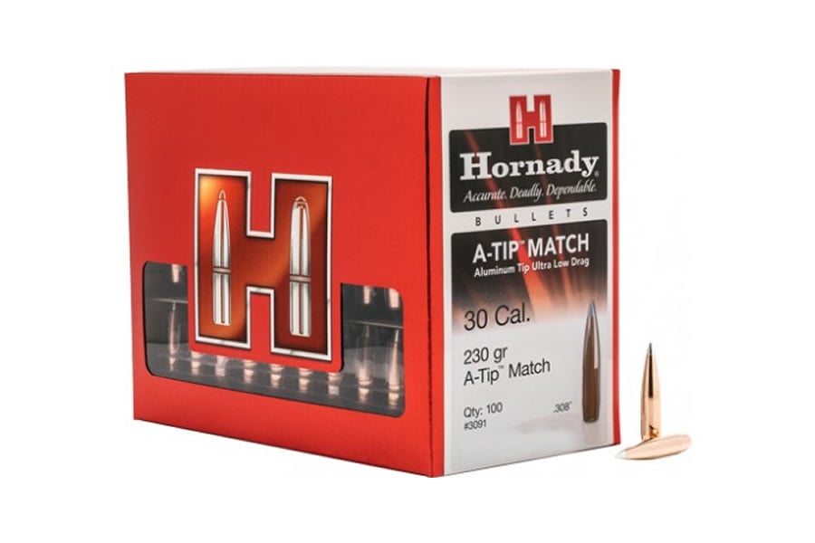 HORNADY 30 CAL .308 230 GR A-TIP MATCH