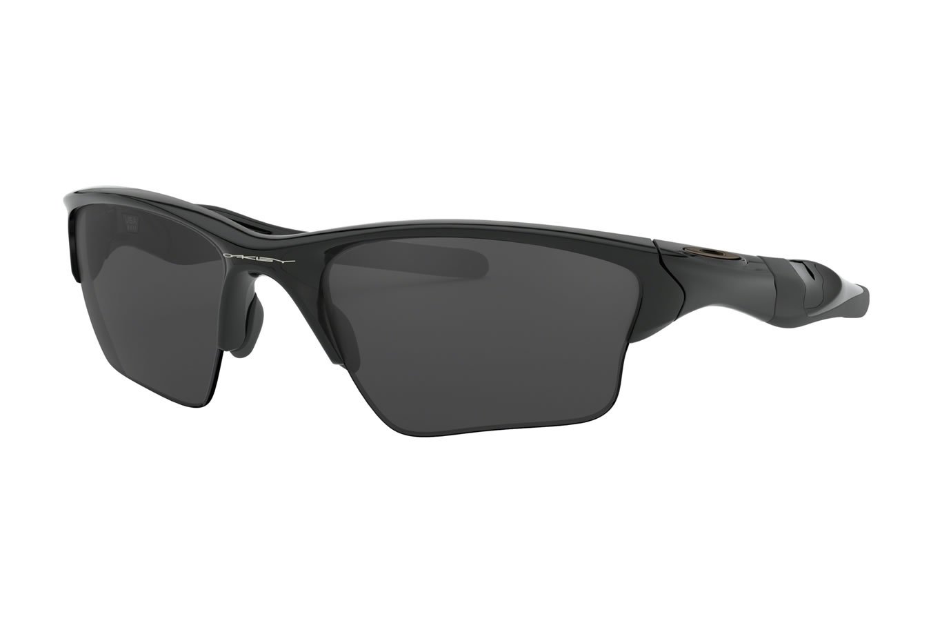 OAKLEY HALF JACKET 2.0 XL WITH POLISHED BLACK FRAME AND BLACK IRIDIUM LENSES