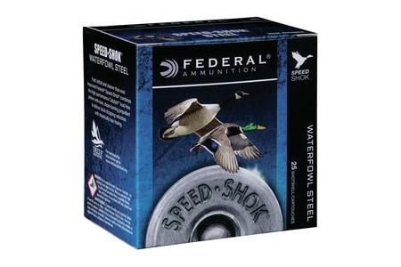 FEDERAL AMMUNITION 20 GA 3 Inch 7/8 oz 2 Shot Speed-Shok 25/Box