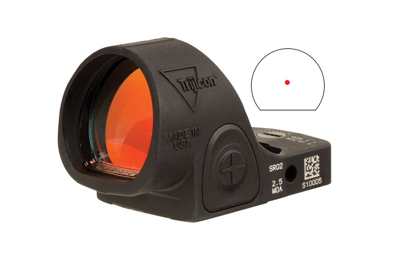 TRIJICON SRO 1X 2.5 MOA RED DOT SIGHT