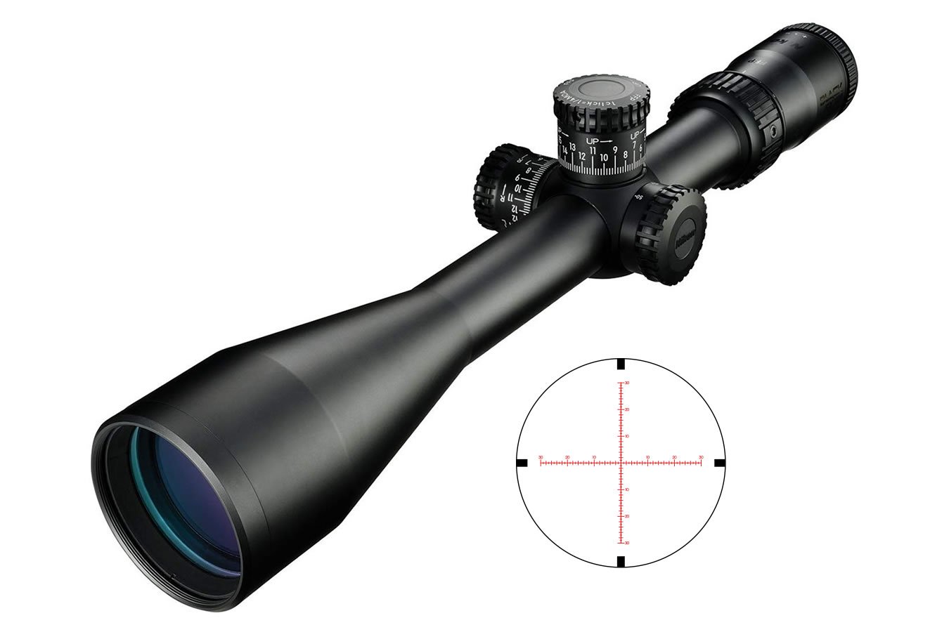 NIKON BLACK FX 1000 4-16X50 ILLUMINATED RIFLESCOPE WITH FX-MOA RETICLE