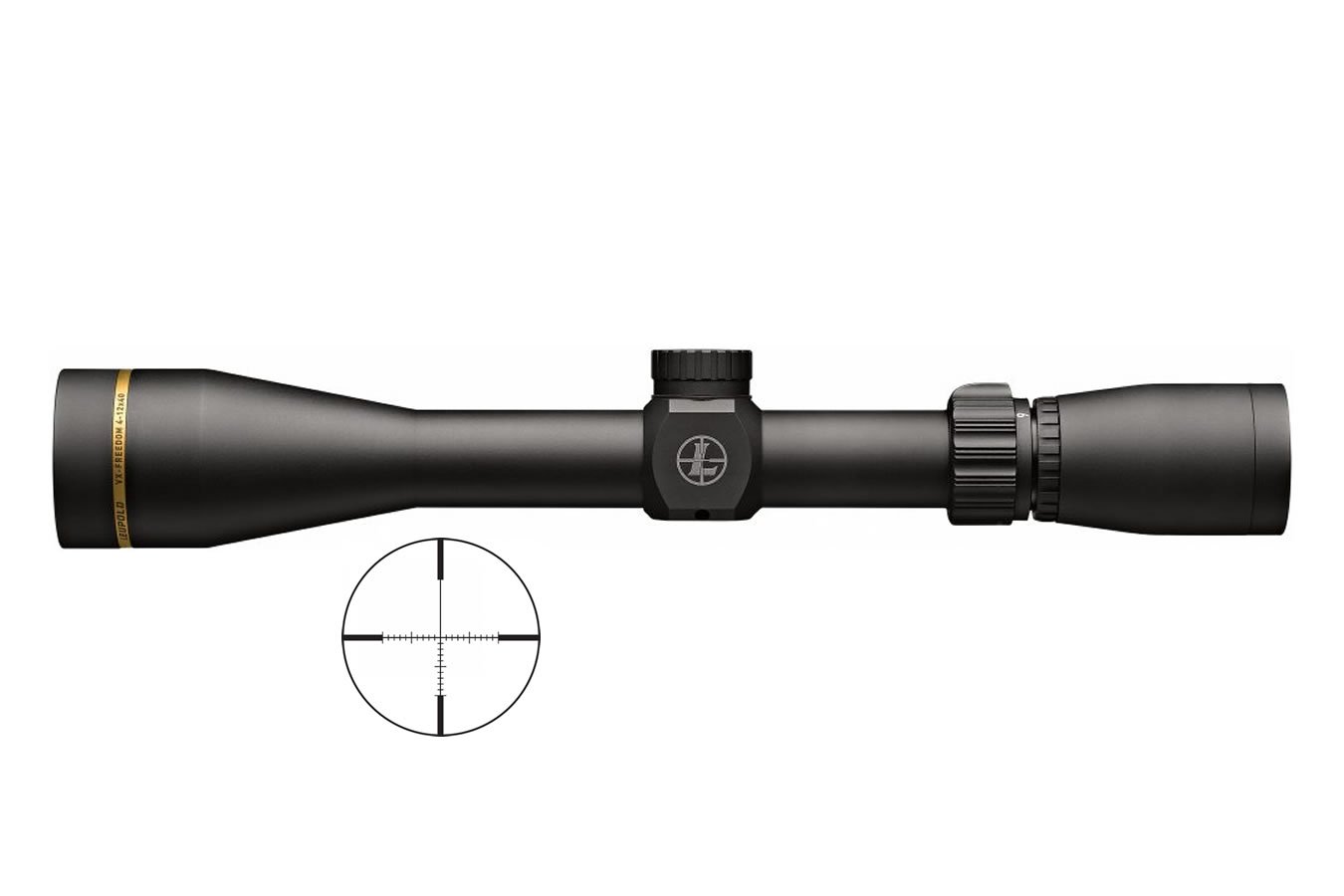 LEUPOLD VX FREEDOM 4-12-40 MATTE BLACK 1 IN TUBE CREEDMOOR RETICLE