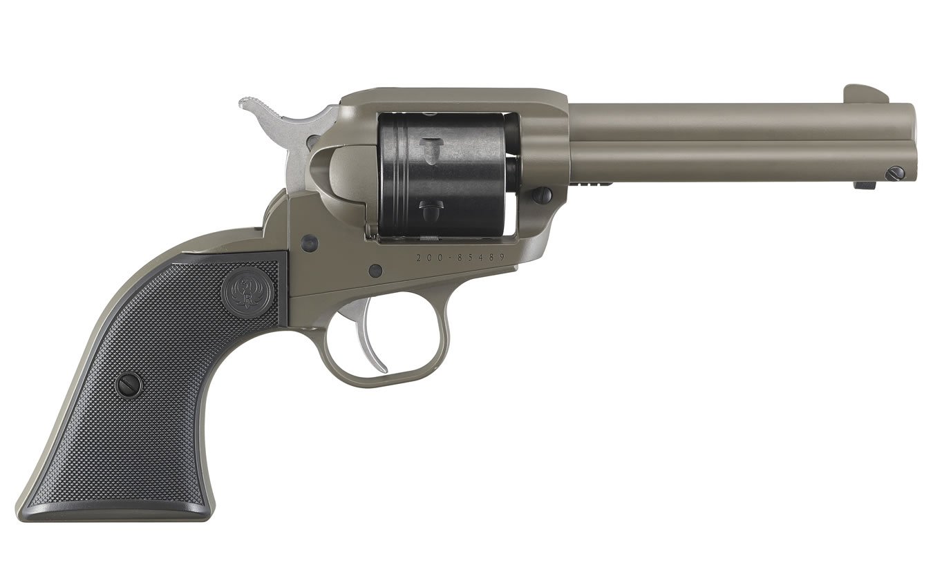 RUGER WRANGLER 22LR OD GREEN 