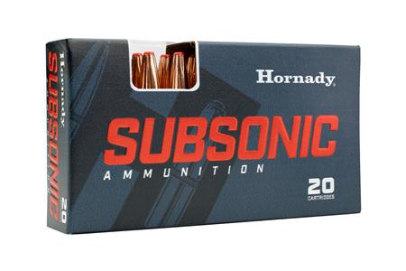 HORNADY 450 Bushmaster 395 GR Sub-X Subsonic 20/Box