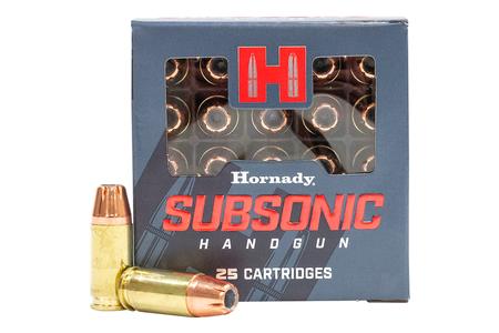 HORNADY 9mm Luger 147gr XTP Subsonic 25/Box