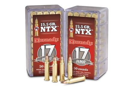 HORNADY 17 HMR 15.5 gr NTX Varmint Express 50/Box