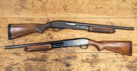 REMINGTON 870 Police Magnum 12 Gauge Police Trade-In Shotguns with Wood Stock