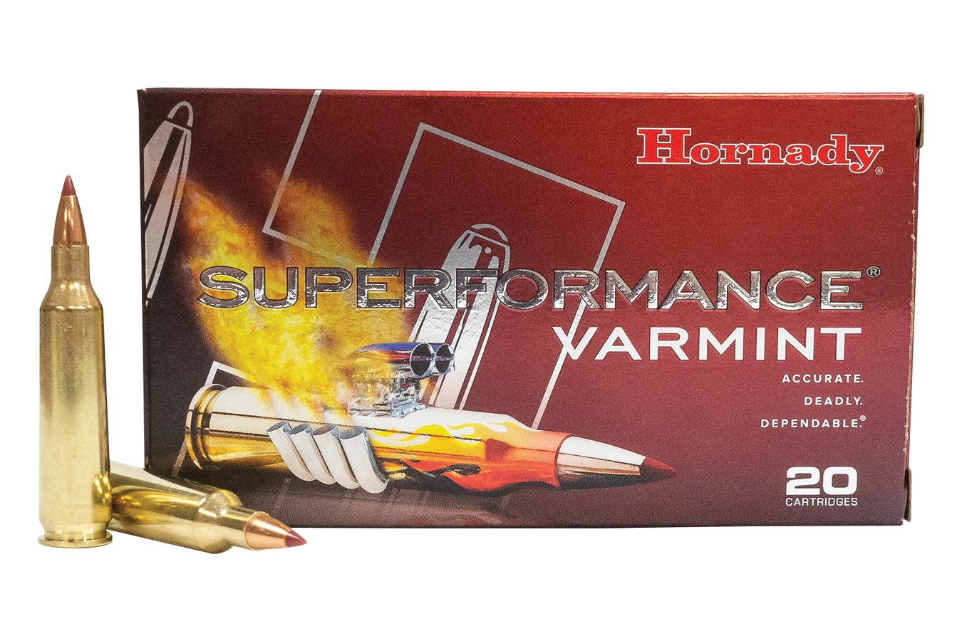 HORNADY 22-250 REM 35 GR V-MAX SUPERFORMANCE VARMINT